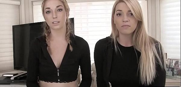 Teen burglars got caught and ordered to lesbian fuck